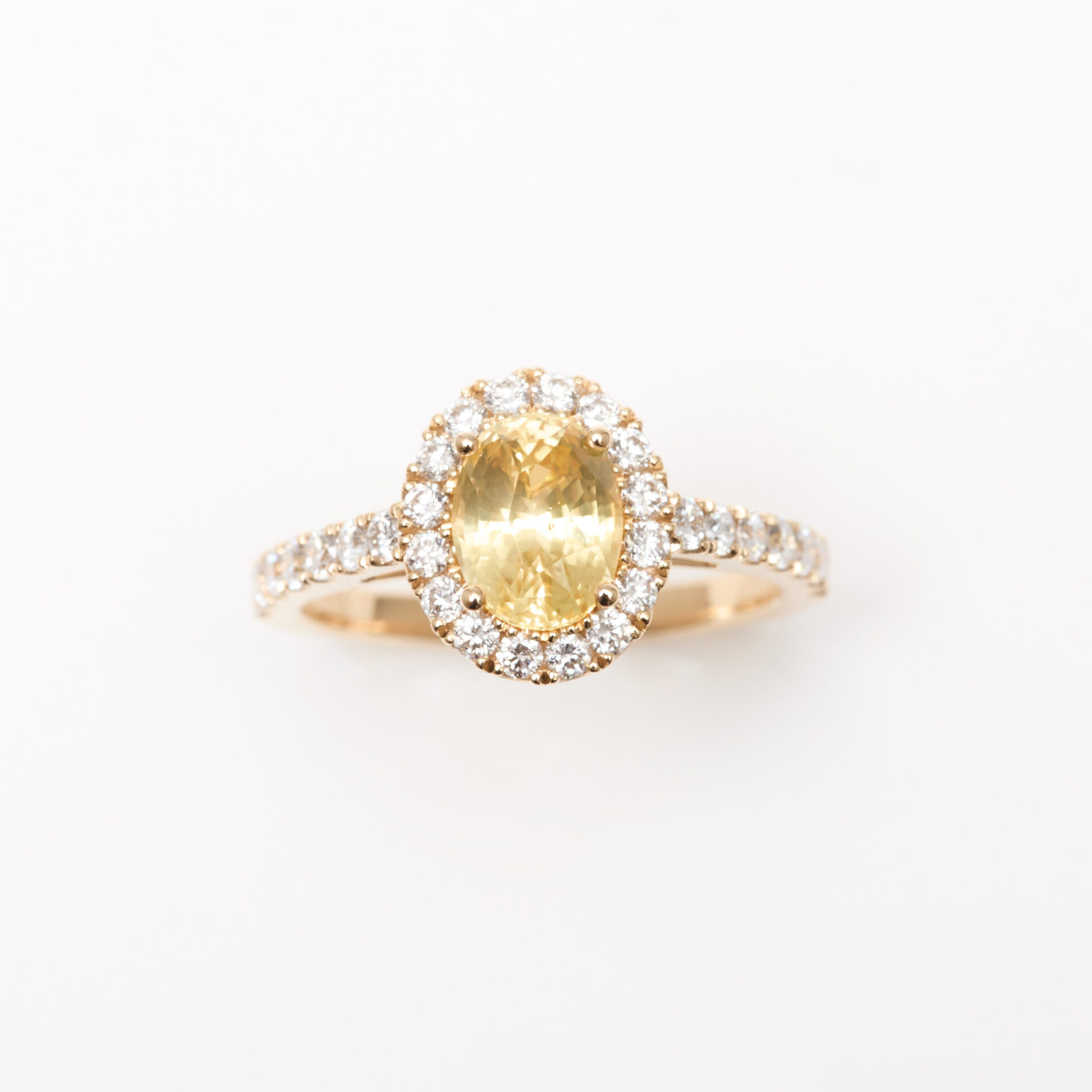 Bague Jaffna - Saphir Jaune 1,65 carats