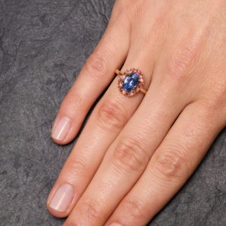 Bague Matara - Saphir Cornflower 2.03 carats