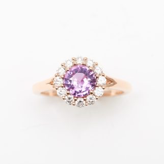 Bague Matara - Saphir Rose 1.03 carats