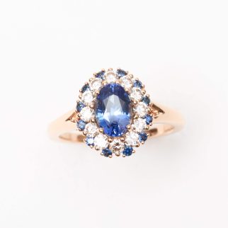 Bague Colombo - Saphir Cornflower 1.40 carats