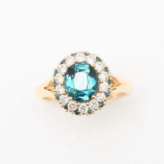 Bague Colombo - Saphir Teal 2.02 carats