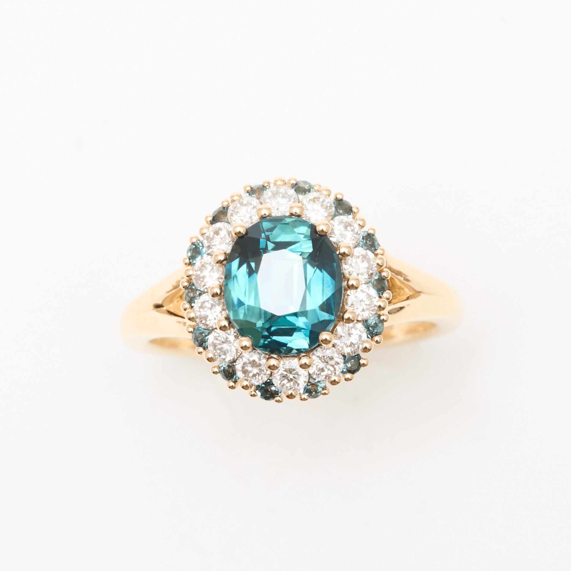Bague Colombo - Saphir Teal 2.02 carats