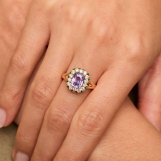 Bague Colombo - Saphir Violet 2.52 carats
