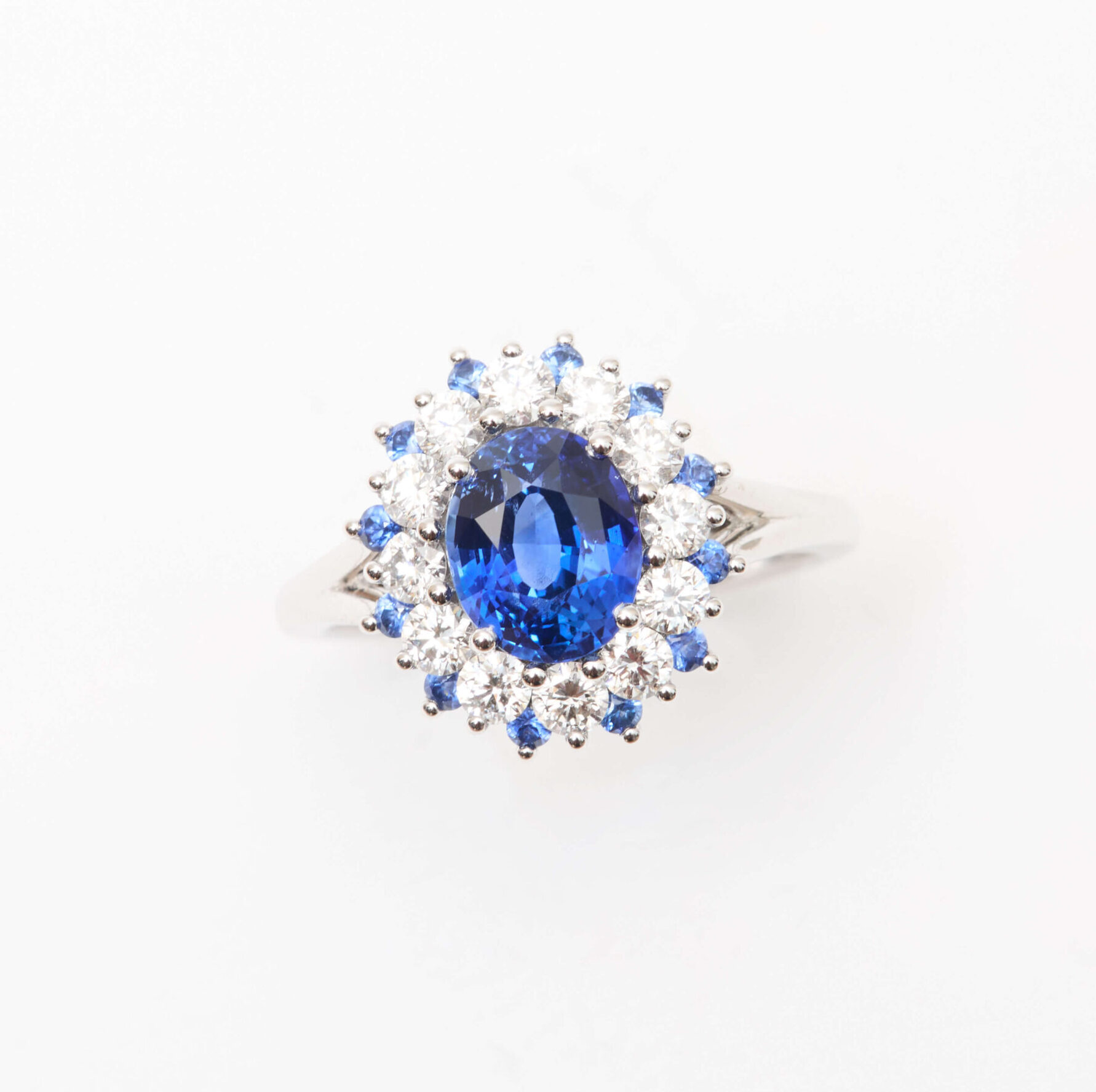 Bague Colombo - Saphir Peacock 2.27 carats