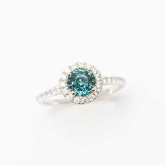 Bague Jaffna - Saphir Teal 1.09 carats