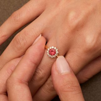 Bague Lily Ella - Spinelle Mahenge 0.62 carats