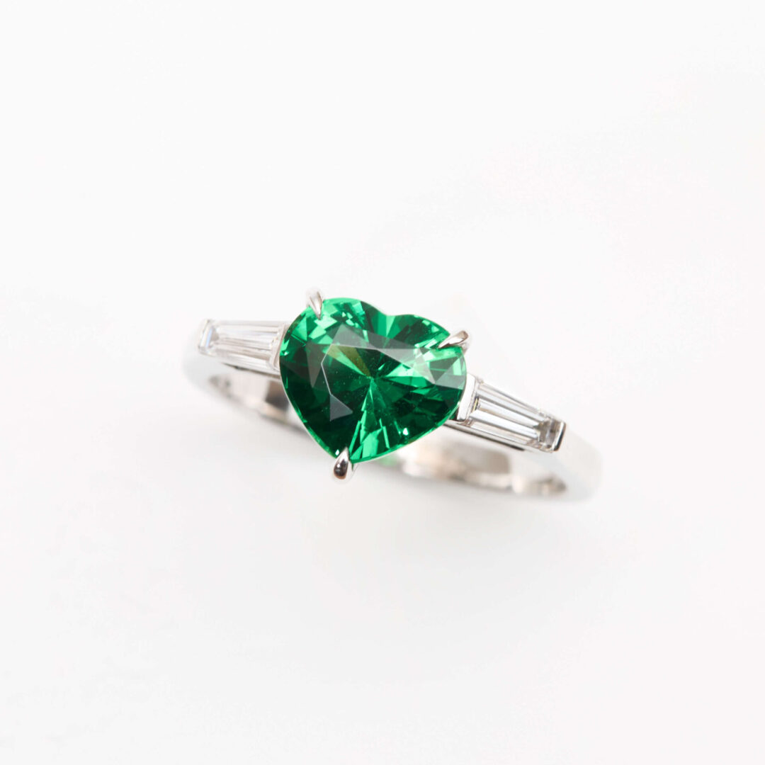 Bague Trilogie Tsavorite