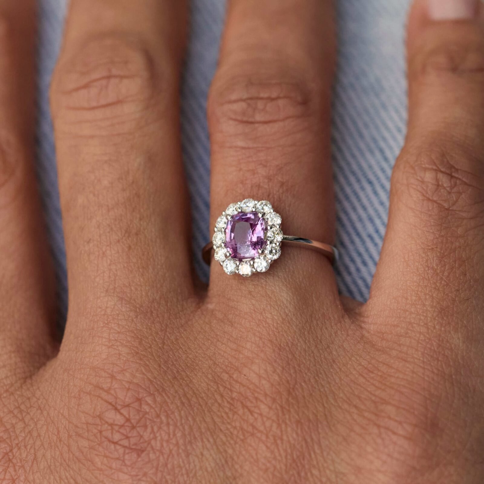 Bague Matara - Saphir Rose 1.14 carats – Image 2