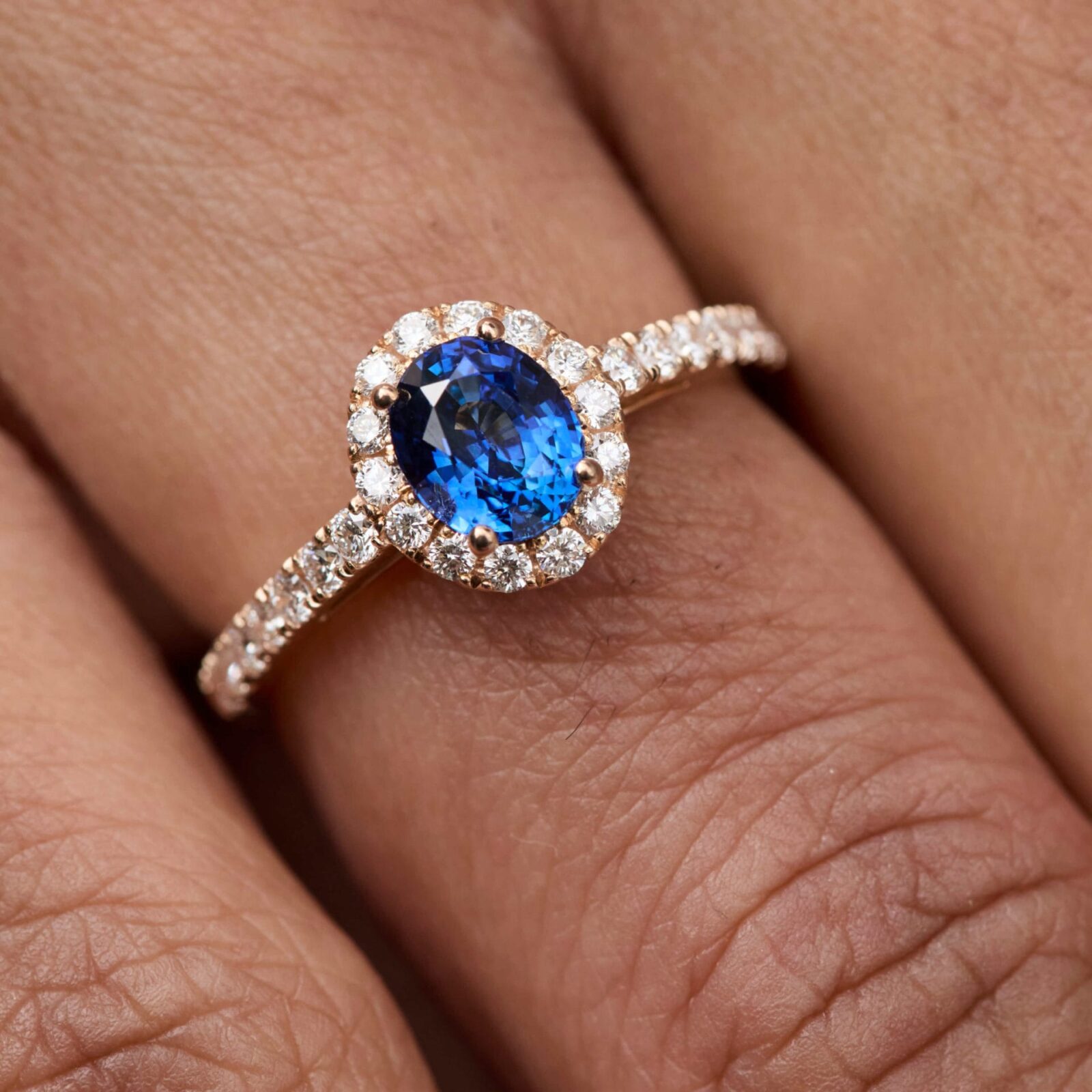 Bague Jaffna - Saphir Peacock 1.01 carats – Image 2