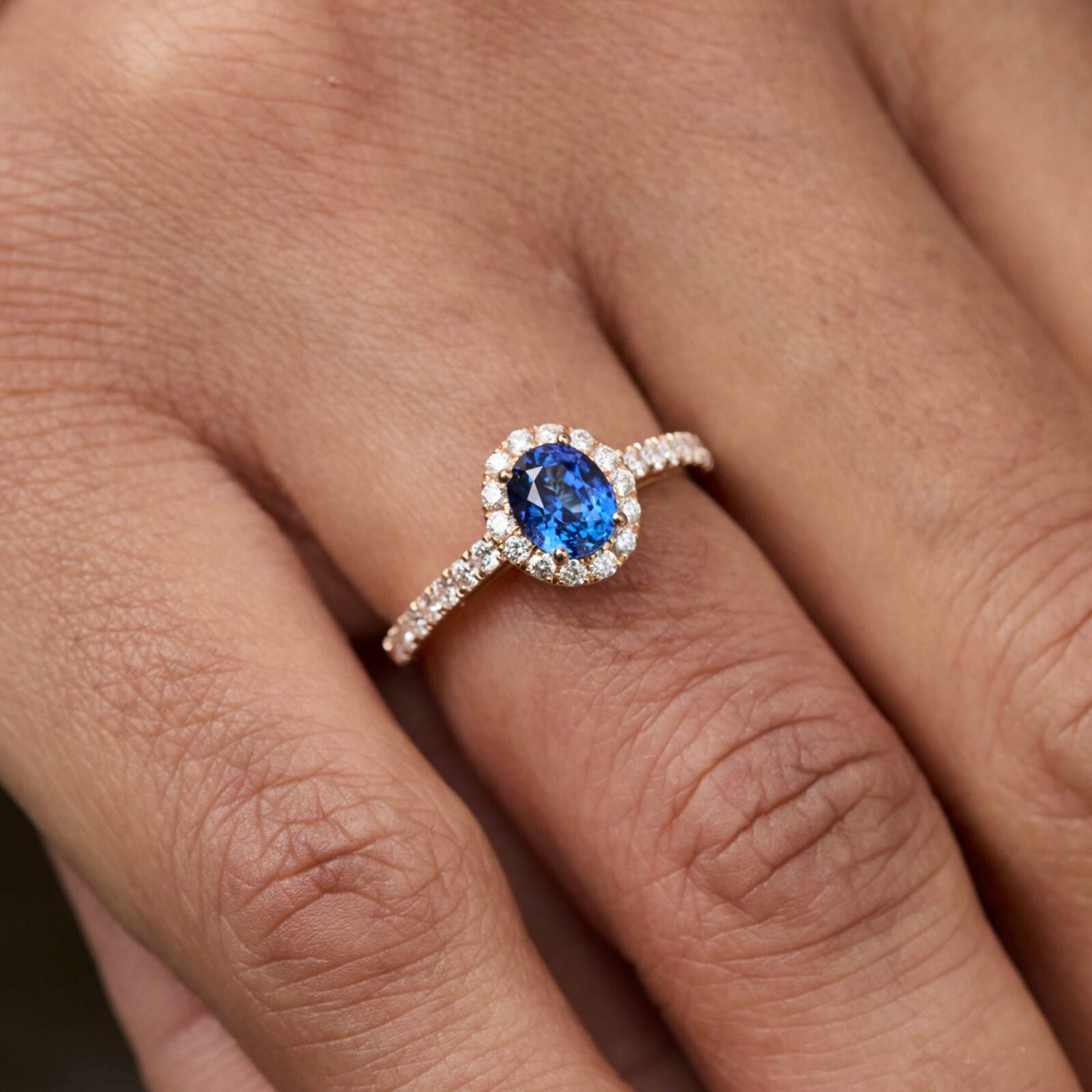 Bague Jaffna - Saphir Peacock 1.01 carats – Image 3