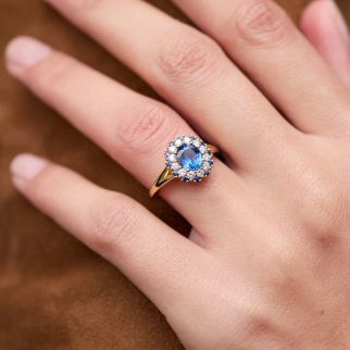 Bague Colombo - Saphir Cornflower 2.04 carats