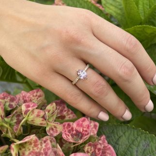 Bague Trinco - Saphir Pêche 2.05 carats