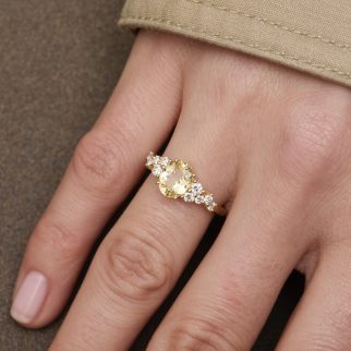 Bague Horana  - Saphir Jaune 1.54 carats