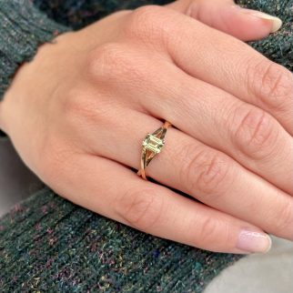 Bague Rosa - Saphir Jaune 0.81 carats