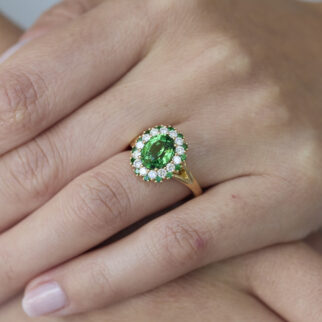 bague Tsavorite