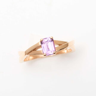 Bague Rosa - Saphir Rose 0.74 carats