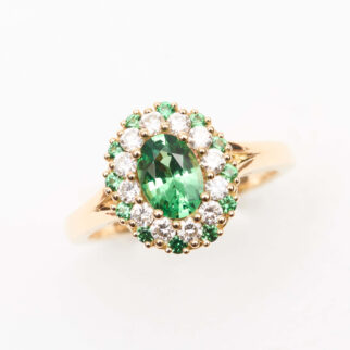 Bague Colombo - Tsavorite 0.72 carats