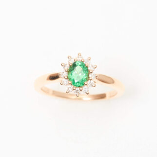 Bague Lily Ella - Tsavorite 0.57 carats