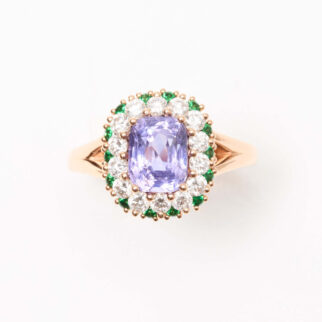 Bague Colombo - Saphir Violet 2.52 carats