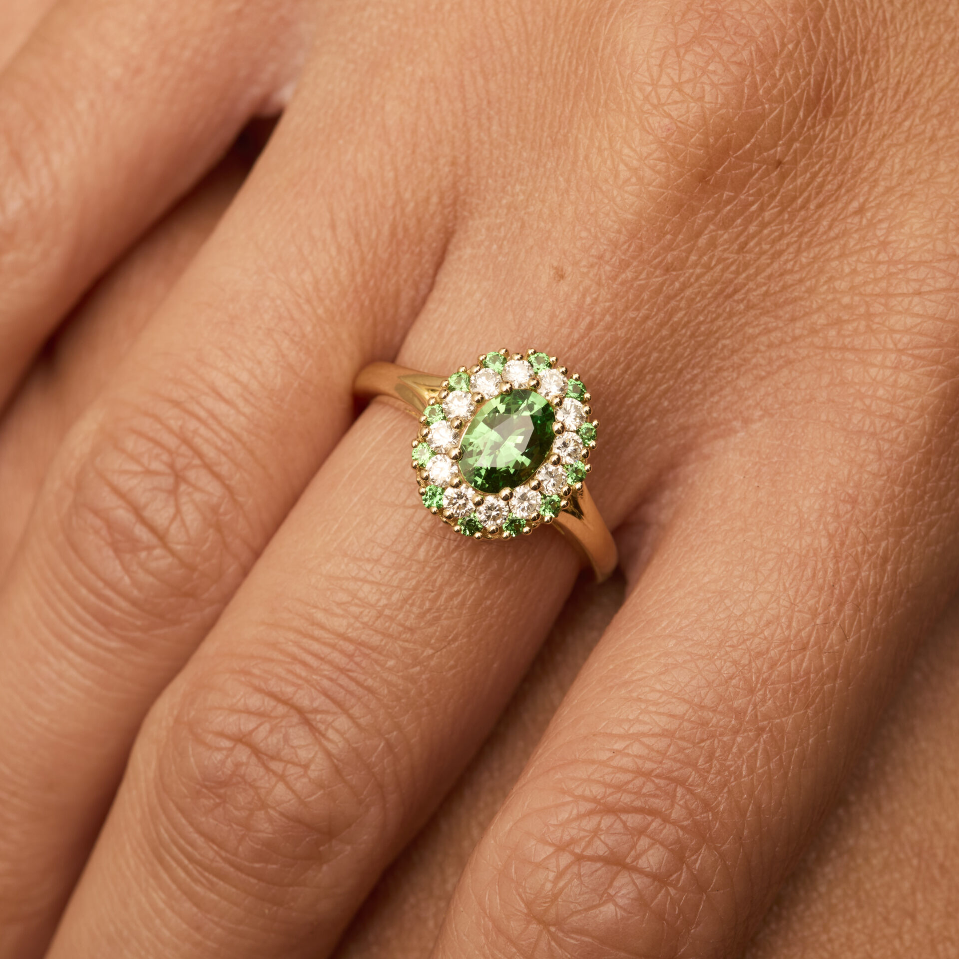 Bague Colombo - Tsavorite 0.72 carats – Image 2