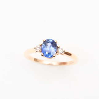 Bague Elahera - Saphir Cornflower 1.17 carats