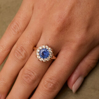 Bague Colombo - Saphir Cornflower 2.48 carats