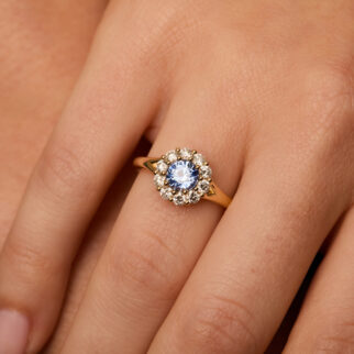 Bague Matara - Saphir Cornflower 0.94 carats