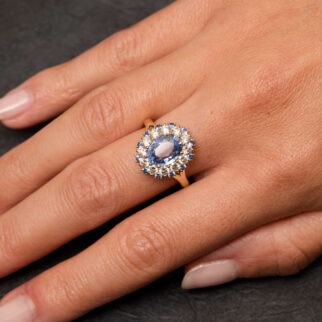 Bague Colombo - Saphir Cornflower 2.49 carats