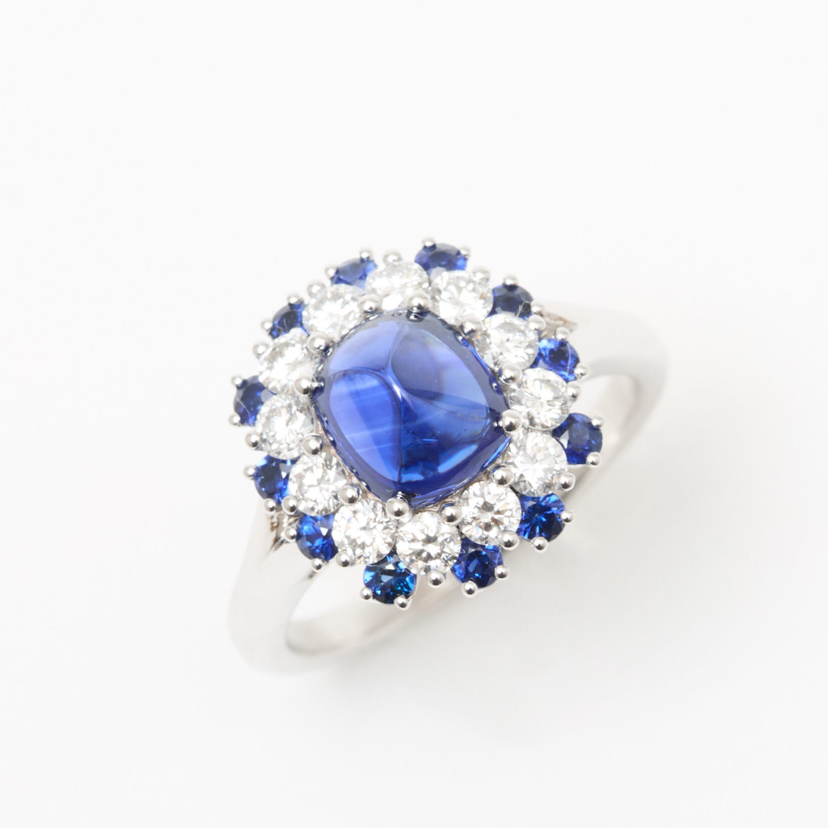 Bague Colombo - Saphir Peacock 2.14 carats