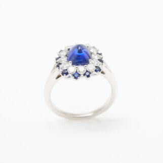 Bague Colombo - Saphir Peacock 2.14 carats