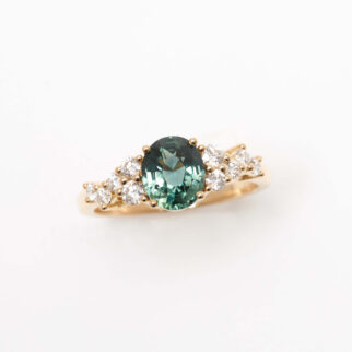 Bague Horana - Saphir Teal 1.49 carats