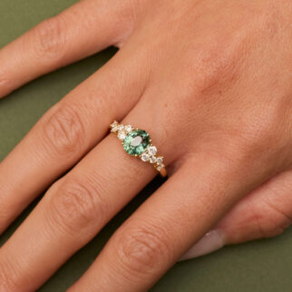 Bague Horana - Saphir Teal 1.49 carats