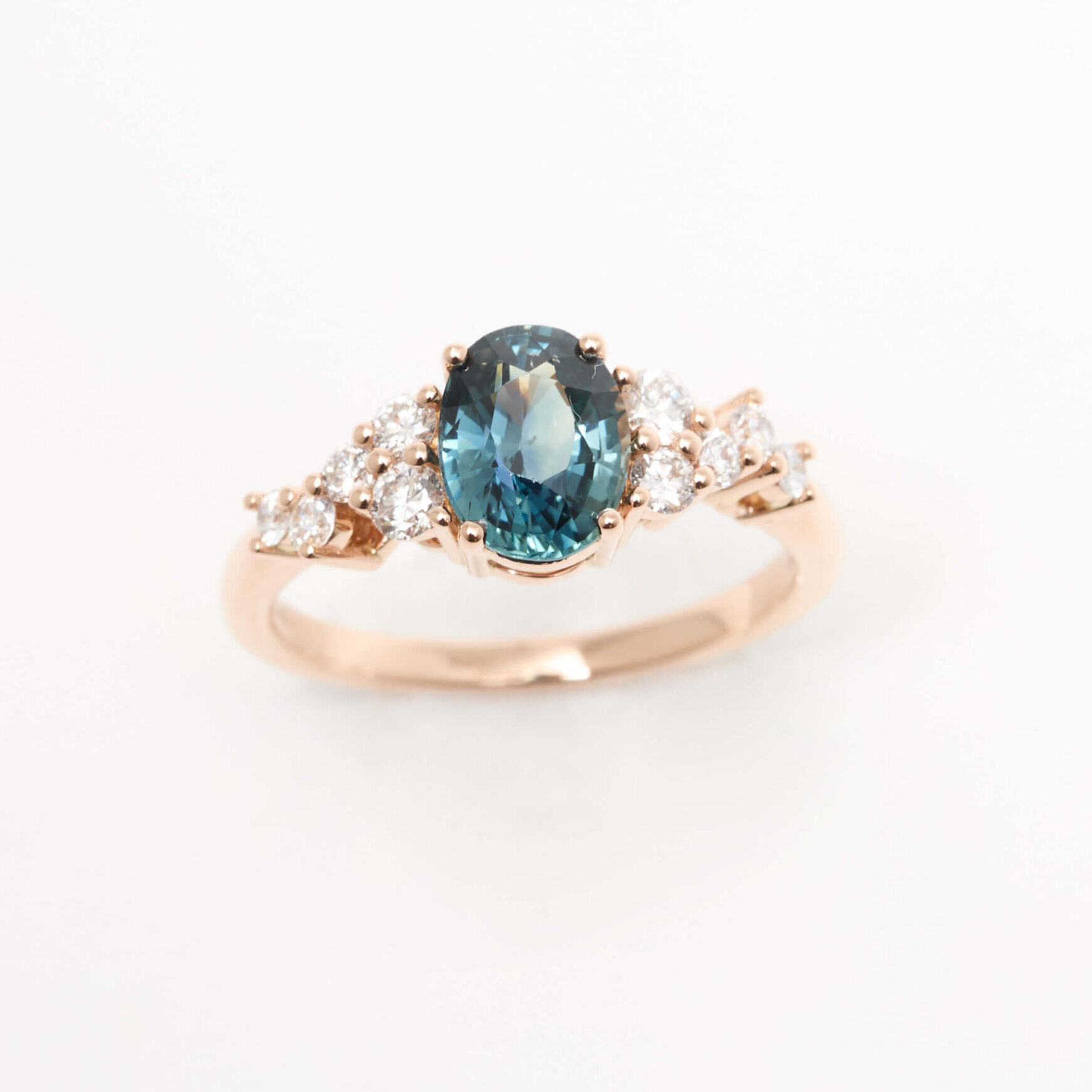 Bague Horana - Saphir Teal 1.52 carats
