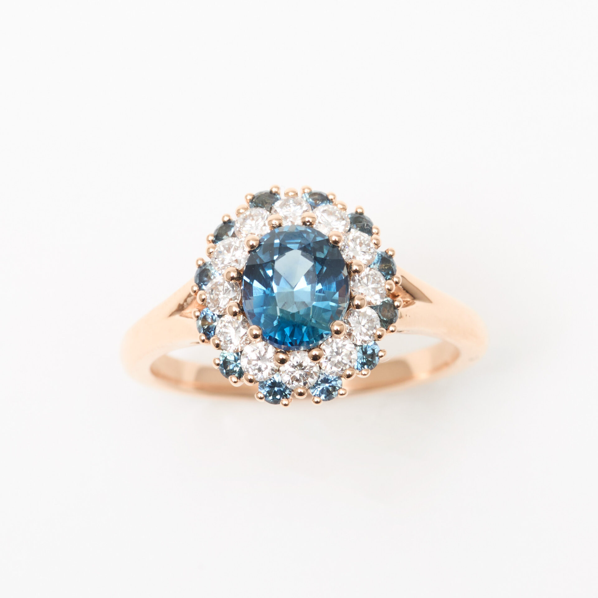 Bague Colombo - Saphir Teal 1.32 carats