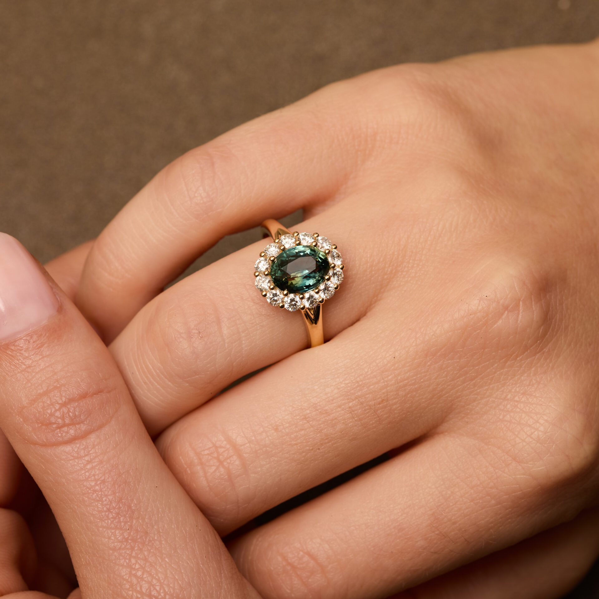 Bague Matara - Saphir Teal 2.00 carats – Image 2