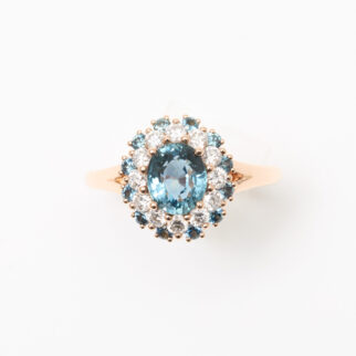 Bague Colombo - Saphir Teal 1.53 carats