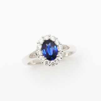 Bague Saphir Bleu