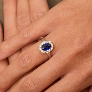 Bague Matara - Saphir Royal Blue 1.04 carats