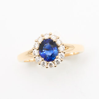 Bague Saphir Peacock