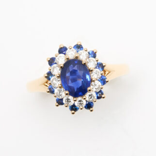 Bague Saphir Peacock