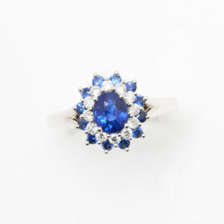 Bague Saphir Peacock