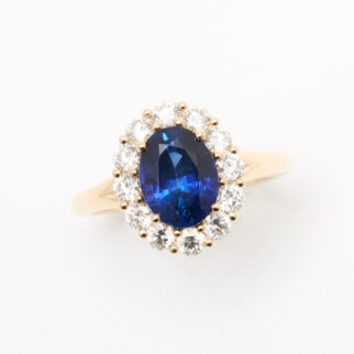 Bague Saphir Peacock