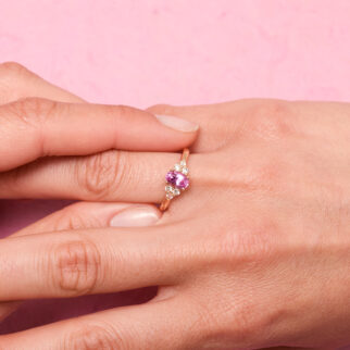 Bague Althéa - Saphir Rose 1.17 carats