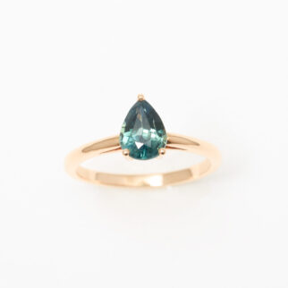 Bague Trinco - Saphir Teal 1.22 carats