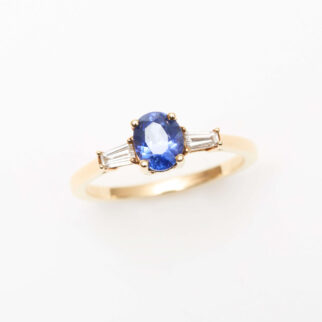 Bague Elahera - Saphir Vivid Blue 1.04 carats