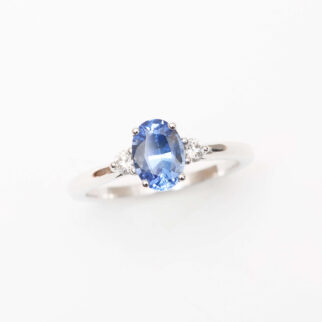 Bague Elahera - Saphir Cornflower 1.12 carats