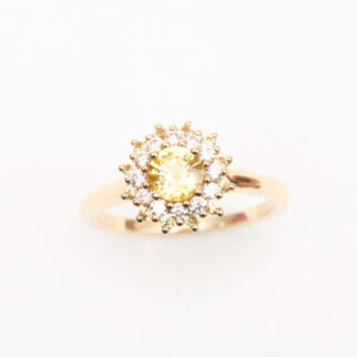 Bague Colombo - Saphir Jaune 0.57 carats