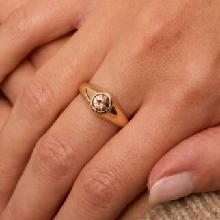 Bague Bold - Saphir Cognac 1.21 carats