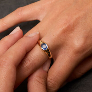 Bague Bold - Saphir Cornflower 0.93 carats