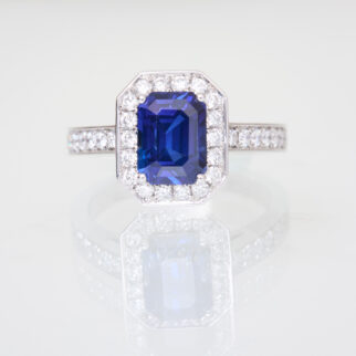 Bague Saphir Bleu